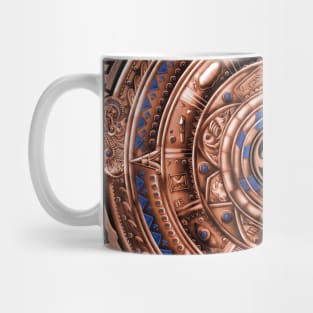 time travel pendant medallion Mug